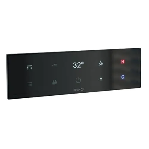 KLUDI-TouchTronic Elektronisches UP-THM Touch Display Schwarz, 38310G1-00, Artikel in Kategorie